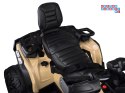 [PA0326] Quad CAN-AM OUTLANDER dwuosobowy na akumulator 4x200W 24V/7Ah Panel multimedialny - beżowy