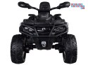 [PA0326] Quad CAN-AM OUTLANDER dwuosobowy na akumulator 4x200W 24V/7Ah Panel multimedialny - czarny