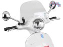 [PA0333] Skuter elektryczny VESPA GTS Super na akumulator 2x30W 12V/4.5Ah ekoskóra LED panel muzyczny - biały