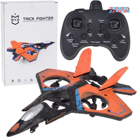 [RC0701 PO] Zdalnie sterowany podniebny myśliwiec Trick Fighter akrobacje 360 st.