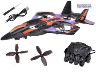 [RC0704 PO] Zdalnie sterowany dron combat pojazd latający kolorowe diody