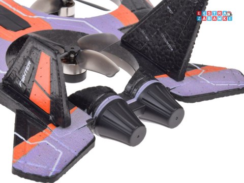 [RC0704 PO] Zdalnie sterowany dron combat pojazd latający kolorowe diody