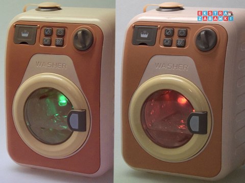[ZA5870 PO] Automatyczna pralka suszarka 2w1 dla dzieci obrotowy bęben akcesoria