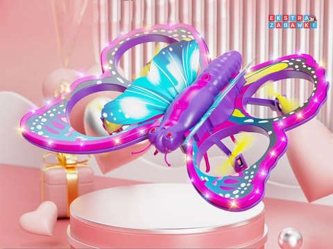 [RC0727] Bajecznie kolorowy motyl dron sterowany za pomocą magicznej różdżki