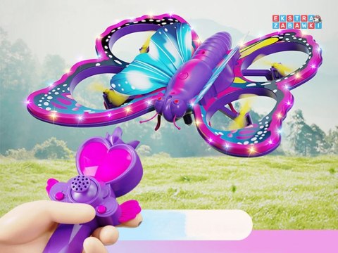 [RC0727] Bajecznie kolorowy motyl dron sterowany za pomocą magicznej różdżki