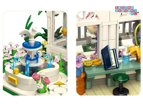 Klocki Neoklasyczny OGRÓD BOTANICZNY z efektami świetlnymi 2397ele ZA5761