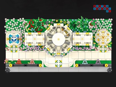 Klocki Neoklasyczny OGRÓD BOTANICZNY z efektami świetlnymi 2397ele ZA5761