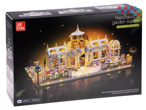 Klocki Neoklasyczny OGRÓD BOTANICZNY z efektami świetlnymi 2397ele ZA5761