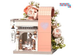Klocki Romantyczna sala ślubna z witryną + kwiaty i suknia 1047-ele ZA5739