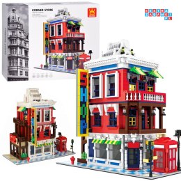 Klocki SERIA Świat-architektura stylu SKLEP NAROŻNY Londyn 2347ele ZA5748