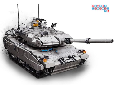 Klocki konstrukcyjne Wojskowy CZOŁG niemiecki Leopard 2A7 - 1498 ele ZA5758