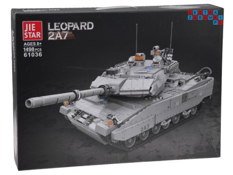 Klocki konstrukcyjne Wojskowy CZOŁG niemiecki Leopard 2A7 - 1498 ele ZA5758