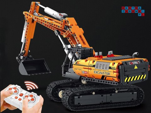 Klocki konstrukcyjne Zdalnie sterowana KOPARKA 1106-ele ZA5797