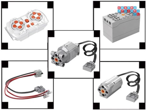 Klocki konstrukcyjne Zdalnie sterowana KOPARKA 1106-ele ZA5797