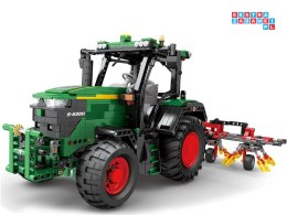 Klocki konstrukcyjne - Zdalnie sterowany TRAKTOR z bronami 1664-ele ZA5798