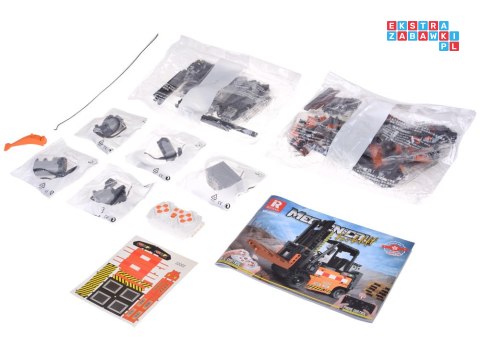 Klocki konstrukcyjne Zdalnie sterowany WÓZEK WIDŁOWY ruchomy 722-ele ZA5796