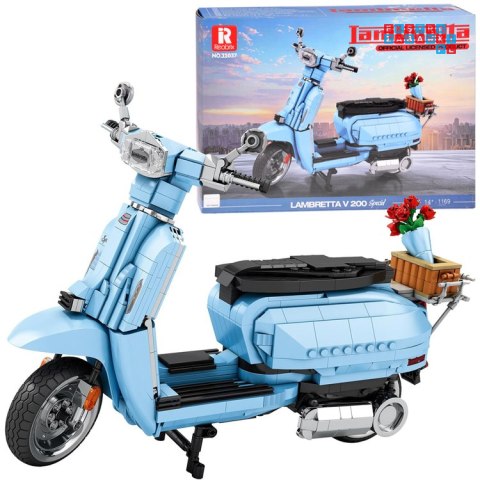 Klocki licencjonowane Włoski SKUTER Lambretta V 200 Special 1169-ele ZA5795