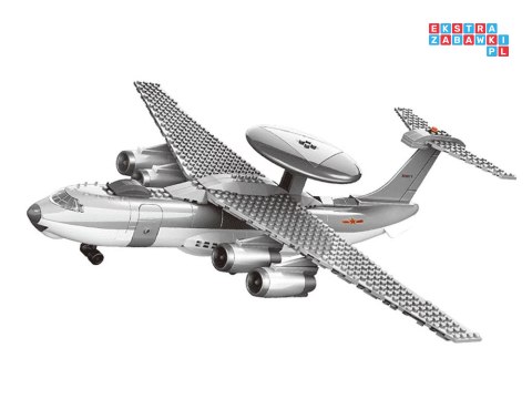 Klocki techniczne Samolot wczesnego ostrzegania i kontroli 217ele ZA5746