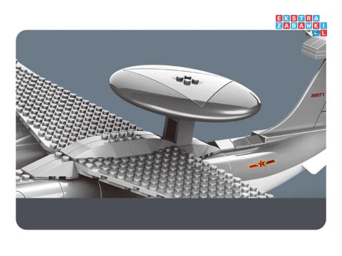 Klocki techniczne Samolot wczesnego ostrzegania i kontroli 217ele ZA5746