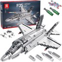 Klocki techniczne amerykański myśliwiec F-35 Lighting II 1600ele ZA5799