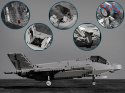 Klocki techniczne amerykański myśliwiec F-35 Lighting II 1600ele ZA5799