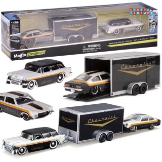 [ZA5863] Maisto licencjonowane auta metalowe Chevrolet Nomad 1955 i Vega 1971