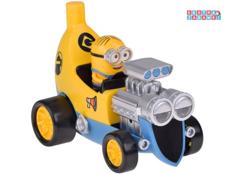 [ZA5941] Minionek w bananowym aucie światła dźwięki i wibracje