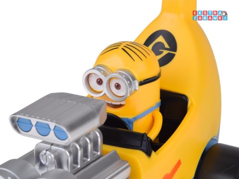 [ZA5941] Minionek w bananowym aucie światła dźwięki i wibracje