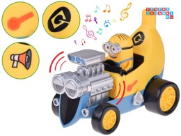 [ZA5941] Minionek w bananowym aucie światła dźwięki i wibracje