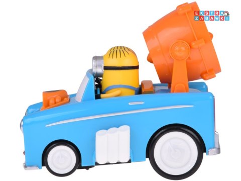 [ZA5940] Minionki w akcji interaktywne auto jeździ gada źwieci i dmucha