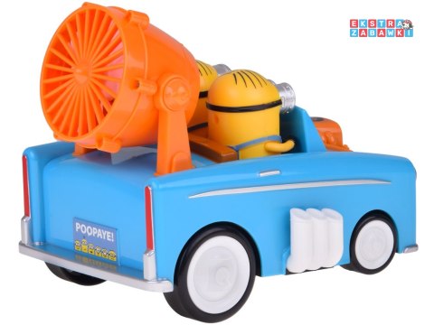 [ZA5940] Minionki w akcji interaktywne auto jeździ gada źwieci i dmucha