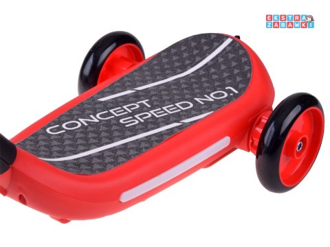 [SP0840 CZ] Odrzutowa hulajnoga elektryczna dla dzieci muzyka Disco para wodna