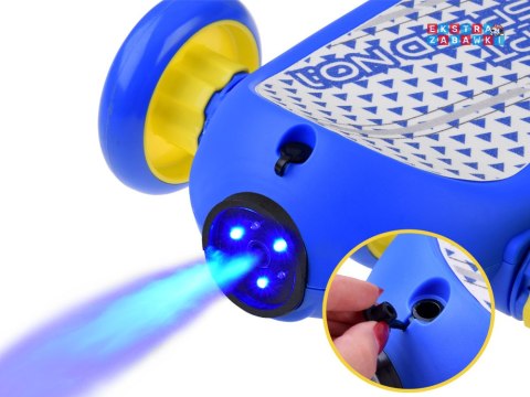 [SP0840 NI] Odrzutowa hulajnoga elektryczna dla dzieci muzyka Disco para wodna