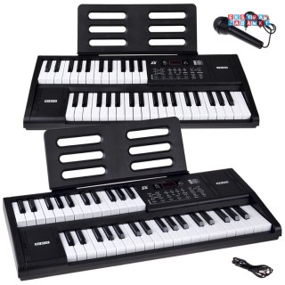 [IN0185] Organy Keybord 61-klawiszy z funkcją podziału Split mikrofon