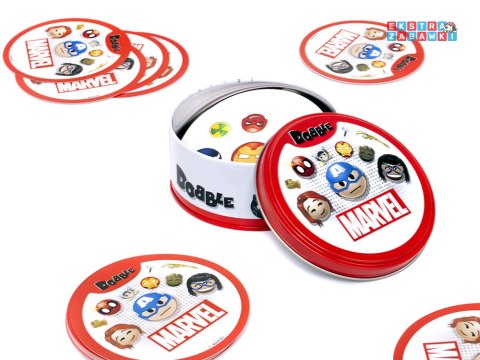 [GR0773] Rebel karciana gra Dobble Marvel Emoji - okrągłe karty do gry