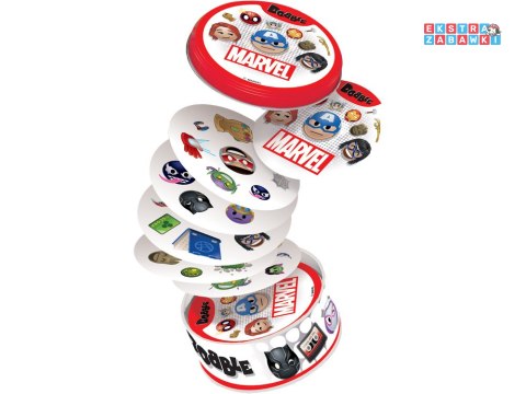 [GR0773] Rebel karciana gra Dobble Marvel Emoji - okrągłe karty do gry