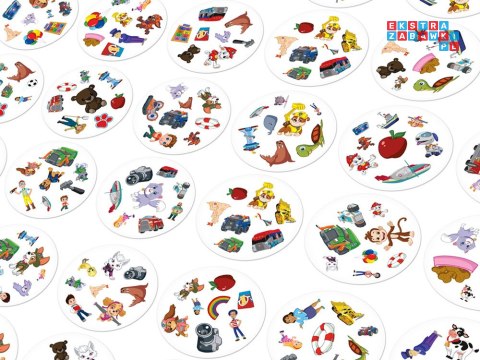 [GR0759] Rebel Karciana gra Dobble Psi Patrol - okrągłe karty do gry