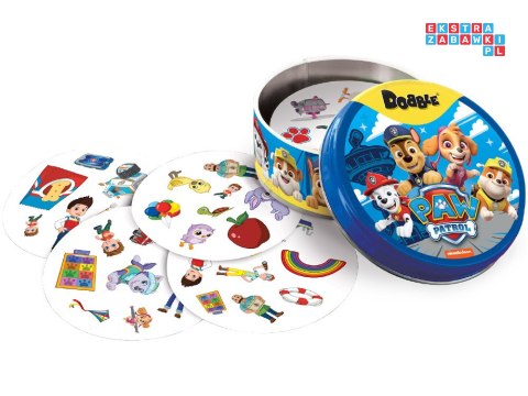 [GR0759] Rebel Karciana gra Dobble Psi Patrol - okrągłe karty do gry