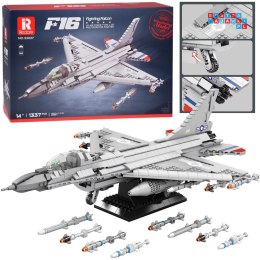 Reobrix Klocki konstrukcyjne samolot myśliwiec F16 1337ele ZA5801
