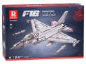 Reobrix Klocki konstrukcyjne samolot myśliwiec F16 1337ele ZA5801