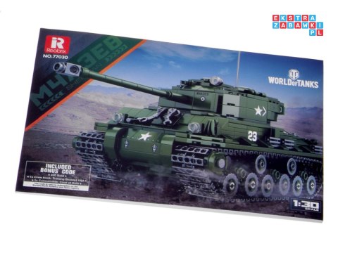 Reobrix Licencjonowane Klocki Czołg Sherman M4A3E8 836 ele ZA5806