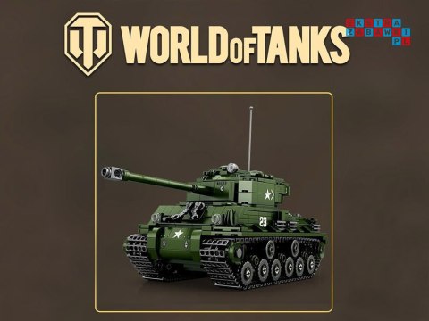 Reobrix Licencjonowane Klocki Czołg Sherman M4A3E8 836 ele ZA5806