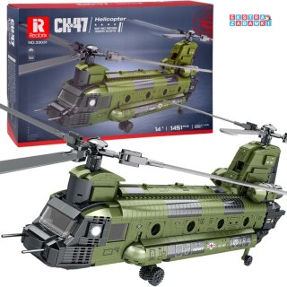 [ZA5802] Reobrix licencjonowane klocki helikopter CH-47 Chinook 1458 el.