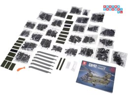 [ZA5802] Reobrix licencjonowane klocki helikopter CH-47 Chinook 1458 el.