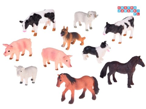 SERIA ZWIERZĘTA FARMA Stodoła z drogą + traktor, figurki i akcesoria ZA5687