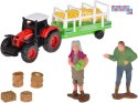 SERIA ZWIERZĘTA FARMA Stodoła z drogą + traktor, figurki i akcesoria ZA5687