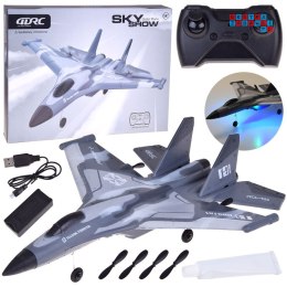 [RC0721 SZ] Samolot Sky Show lekki składany samolot z pianki z LED napędem USB