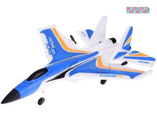 [RC0721 NI] Samolot Sky Show lekki składany samolot z pianki z LED i napędem USB