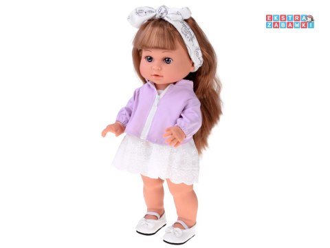 [ZA5876] Urocza lalka Jaśminka z długimi włosami 38cm w eleganckim ubranku