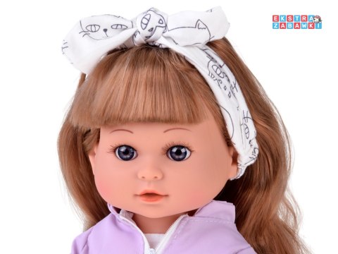 [ZA5876] Urocza lalka Jaśminka z długimi włosami 38cm w eleganckim ubranku